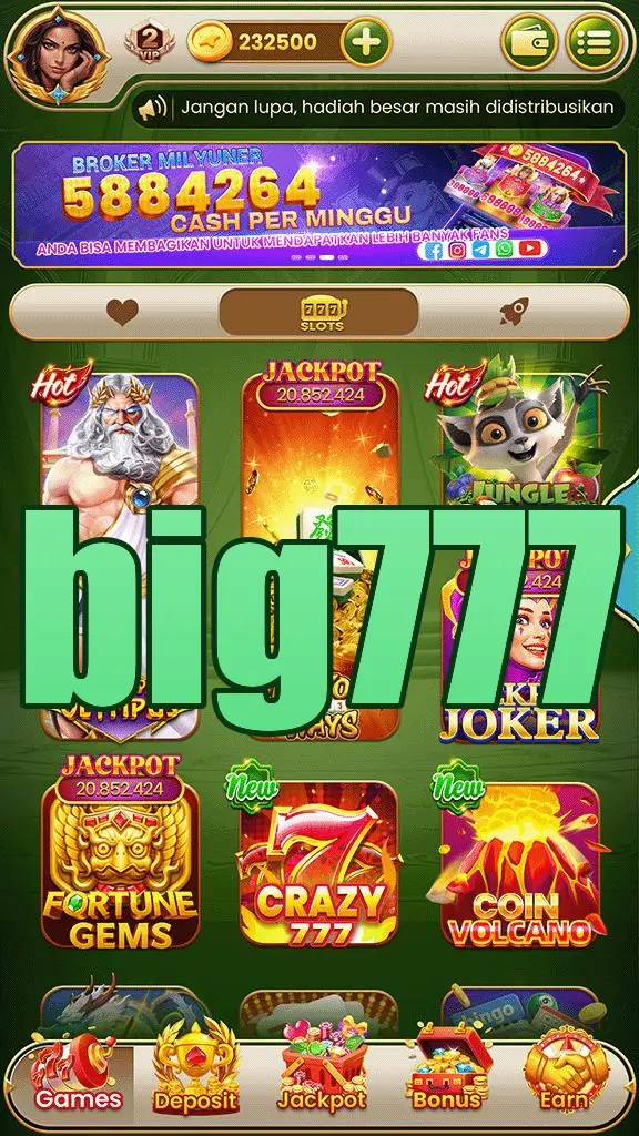 big777 Masuk